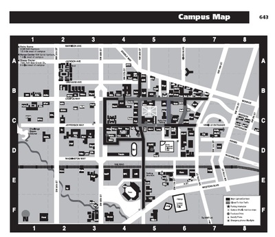 OSU Campus Map, 2010
