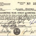 Wheat Marketing Card