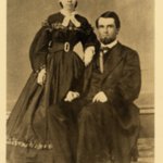 Sepia photograph of William Asa and Sarah Finley.
