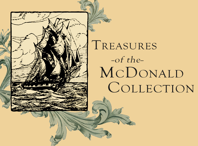 Title Image. Treasures of the McDonald Collection